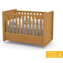 Ver imagem 4 de Jogo de Quarto Infantil Tutto New com Berço e Cômoda 1 Porta Freijó/Branco Soft - Matic Móveis
