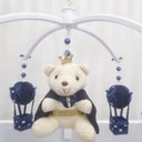 Ver imagem 4 de Mobile para Berço Musical Giratório Príncipe Balão Marinho