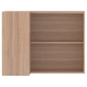 Ver imagem 2 de Armário Aéreo de Canto 2 Portas Reto Luciane Yara - 1314