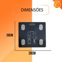 Ver imagem 2 de Bioimpedância Inteligente Digital 180kgs:preto
