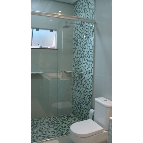 Box de Vidro para Banheiro 1,90x1,00m 8mm
