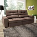 Ver imagem 4 de Sofá 4 Lugares Retrátil e Reclinável com Baú Linoforte Artemis