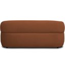 Ver imagem 7 de Sofá 2 Lugares Orgânico Sala de Estar Living 140cm Carmen F04 Veludo Telha - Lyam Decor