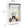 Lousa Painel de Criação Desenho com Rolo de Papel 42cm Branco Ofertamo - 3