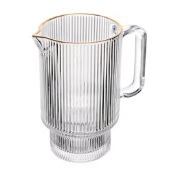 Jarra de Água Cristal de Chumbo com Fio Dourado Lines 900ml - 3