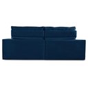 Ver mais imagens de Sofá Retrátil e Reclinável 2 Lugares 1,90m com Molas Giovana Suede Azul Azul