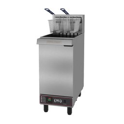 Fritador Elétrico Industrial 30 Lts 2 Cestos Água E Óleo Trifásico FAO 2 C T PRM - Metalcubas - 5