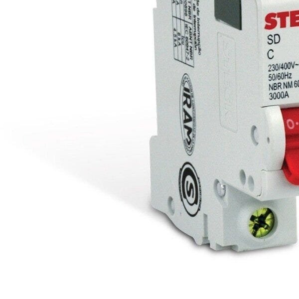 Disjuntor Unipolar 40 Amperes Steck - 3