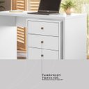 Ver mais imagens de Mesa de Cabeceira 4 Gavetas Prisma Branco - M2