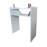 Mesa P/ Manicure 63x75x30 com Prateleira- MDP-Branco - 3