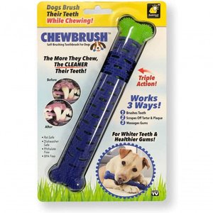 Mordedor Osso Removedor de Tártaros para Pets - Chewbrush