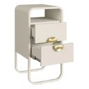Ver imagem 6 de Mesa de Cabeceira Luna 300 2GAV Off White 28092