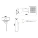 Ver imagem 5 de Ducha Loren Shower Elétrico Eletrônico Lorenzetti 127v 5500w