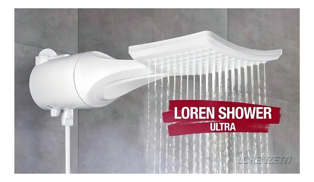 Ducha Loren Shower Elétrico Eletrônico Lorenzetti 127v 5500w - 8