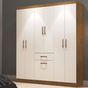 Ver imagem 1 de GuardaRoupa Casal 6 Portas Marbella Doripel
