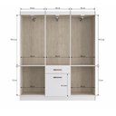 Ver imagem 3 de GuardaRoupa Casal 6 Portas Marbella Doripel