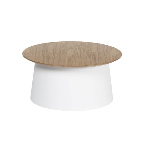 Mesa de Centro Natt com Tampo em Mdf Laminado 36 Cm X 70 Cm Branca