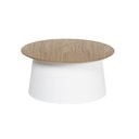 Ver imagem 1 de Mesa de Centro Natt com Tampo em Mdf Laminado 36 Cm X 70 Cm Branca