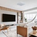 Ver imagem 4 de Plafon Catar Sobrepor 25w Branco 36x36 Tualux