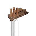 Ver imagem 4 de Porta Espeto Rústico de Madeira Pinus - Stolf