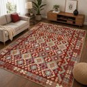 Ver imagem 1 de Tapete Egipcio Lahore Kilim 01 Multi 2,00X,2,50m Abdalla