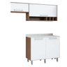 Cozinha Modulada Completa Kit 3 Peças 100 Mdp Com Branco - 1
