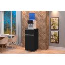 Ver imagem 2 de Suporte de Bebedouro Alaska Multiuso Com 1 Porta e 1 Gaveta -  PRETO