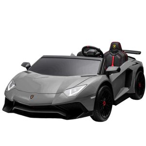 MINI CARRO ELETRICO LAMBORGHINI AVENTADOR 2 | 24V PRATA -IMPORTWAY