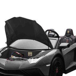 MINI CARRO ELETRICO LAMBORGHINI AVENTADOR 2 | 24V PRATA -IMPORTWAY - 4