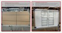 Ver imagem 5 de Janela Veneziana 6 Folhas 1,50m x 1m com Grade Horizontal em Alumínio Branco com Vidro – Vitrolar