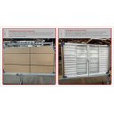 Ver imagem 5 de Janela Veneziana 6 Folhas 1,50m X 1m com Grade Horizontal em Alumínio Branco com Vidro – Vitrolar
