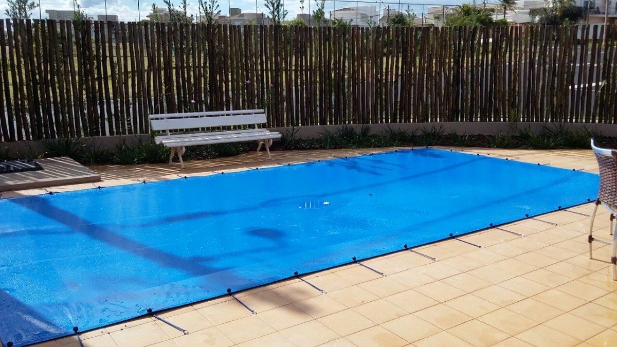 Lona Multiuso Impermeável Cargas Camping Azul 300 Micras - 10,5x7 - 6