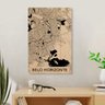 Quadro Belo Horizonte BH Mapa - 60 x 40cm - 1