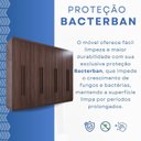 Ver imagem 6 de Guarda Roupa Imperial Espresso Moveis Marrom/Castanho