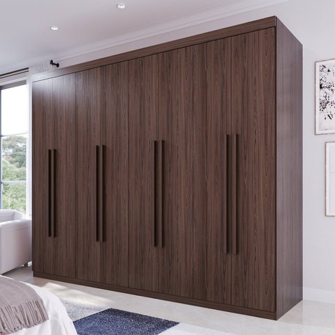 Guarda Roupa Imperial Espresso Moveis Marrom/Castanho