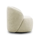 Ver imagem 7 de Poltrona Orgânica Giratória Tecido Bouclê Aime