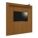 Ver imagem 6 de Painel para Tv até 75 Polegadas Ripado Impressão 3d Egeo com Prateleira 2,25m Cedro Edn Cedro