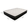 Colchão Viúva Paris de Molas Ensacadas - Bello Box - 26x128x188 - 3
