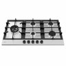 Cooktop 5 Bocas Aço Inox Sabaf Zurique 90cm Superautomático - Debacco - 4