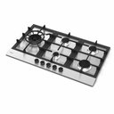 Ver imagem 1 de Cooktop 5 Bocas Aço Inox Sabaf Zurique 90cm Superautomático - Debacco