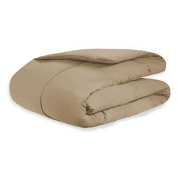 Edredom Casal/Queen Jours 200 Fios Algodão Caqui - 1