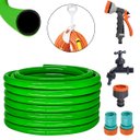 Ver imagem 1 de Mangueira 20m Metros + Suporte Alça + Hidropistola + Engate Rapido + Bico Engate Rápido + Torneira