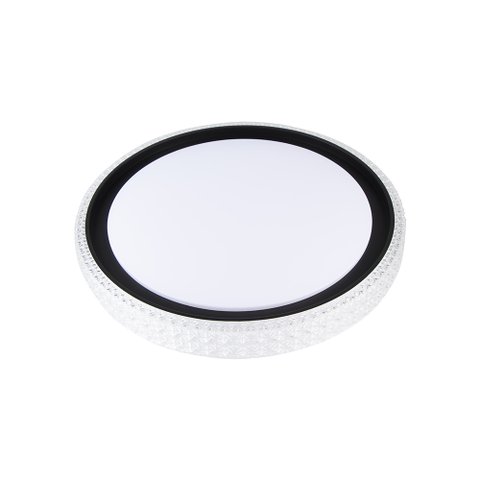 Plafon Nordecor Kenle 2664 Redondo Led Bivolt Preto Preto 2664