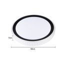 Ver imagem 4 de Plafon Nordecor Kenle 2664 Redondo Led Bivolt Preto Preto 2664