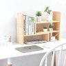 Organizador De Mesa Escritório Home Office Madeira Maciça - 4