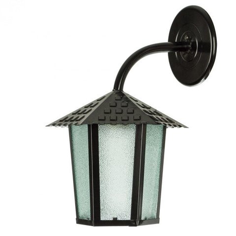 Arandela Colonial Sextavada Vidro Pontilhado Blumenau