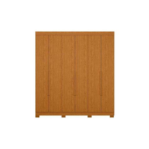 Roupeiro Vinci 6 Portas e 3 Gavetas - Cinamomo - Albatroz