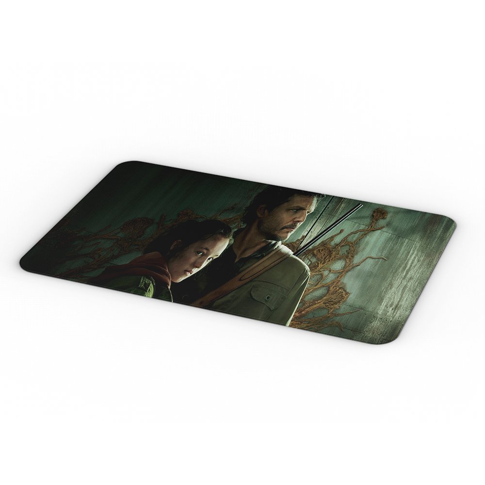 Mouse Pad Gamer Série The Last of Us Ellie e Joel Império da Impressão 70cm x 35cm - 2