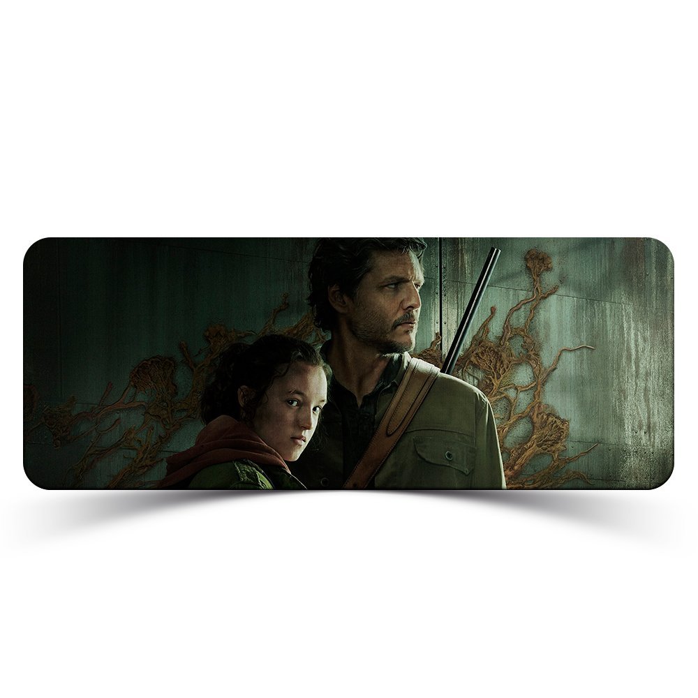 Mouse Pad Gamer Série The Last of Us Ellie e Joel Império da Impressão 70cm x 35cm