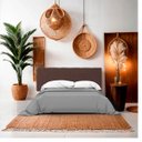 Ver imagem 2 de Cabeceira Painel Casal King de Cama Box Estofada Lua 195 Cm Veludo